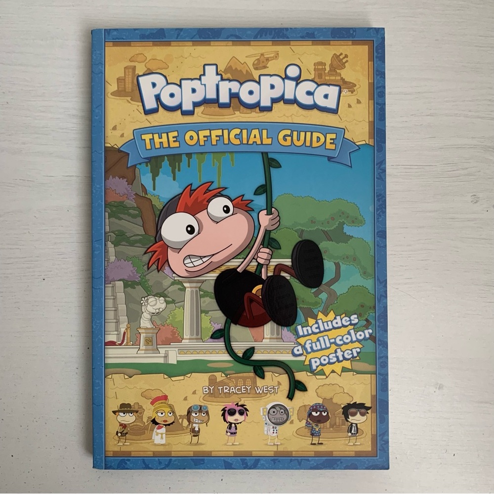 Poptropica The Official Guide with Poster by Tracy West